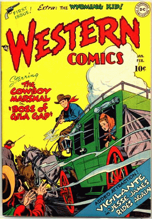 1948 - Western Comics #1 - Click
for Bigger Image in a New Page