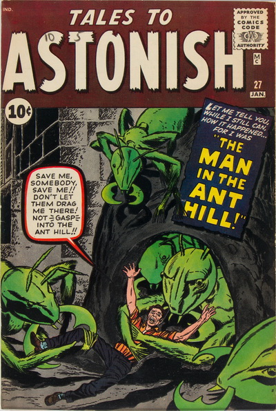 1961 - Tales to Astonish #27 - Click for Bigger Image in a New 
Page