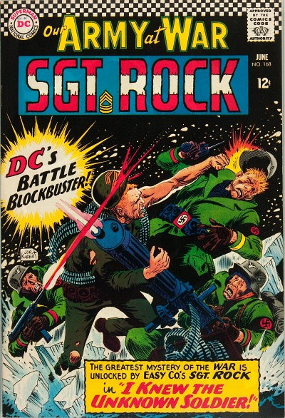 1966 - Our Army At War #168 - Click for Bigger Image in a New 
Page