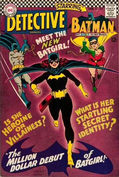 1966 - Detective Comics #359 - Click for Bigger Image in a New 
Page